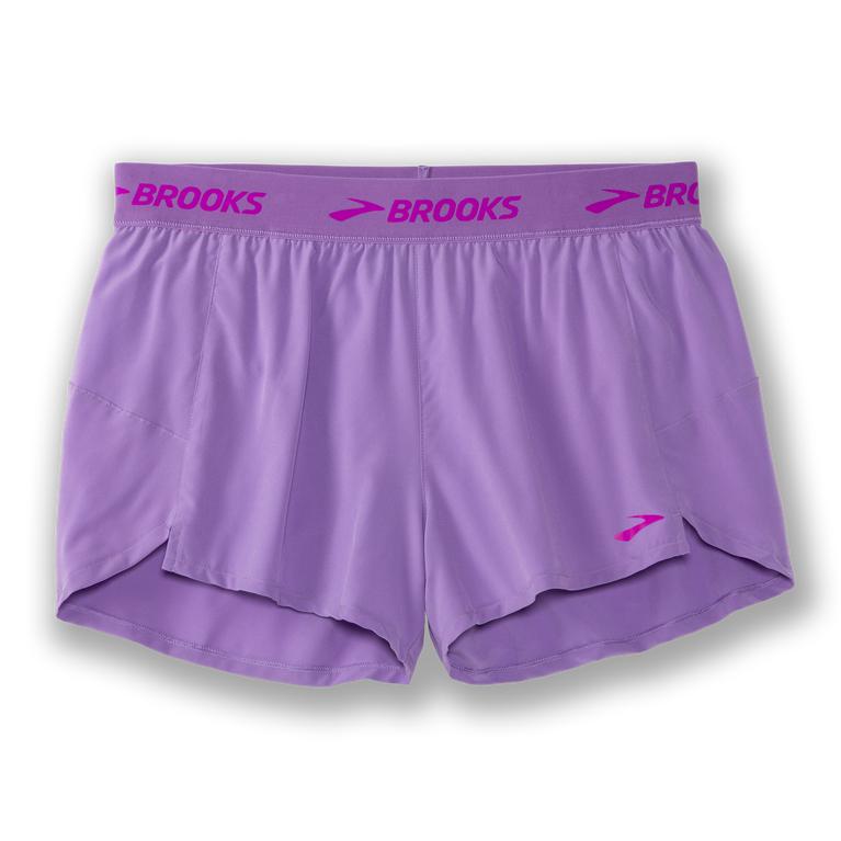 Brooks Chaser 3 - Womens Running Shorts - Heliotrope/Mediumpurple (75690LYNX)